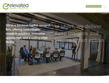 Tablet Screenshot of elevatedinsights.com